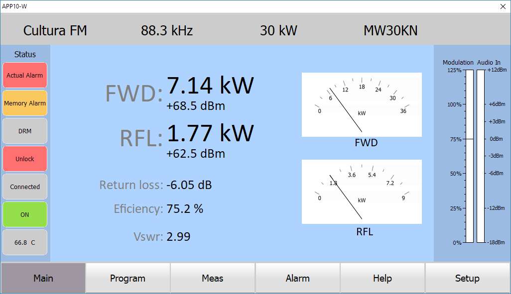 APP10-W BT Broadcast Transmitters